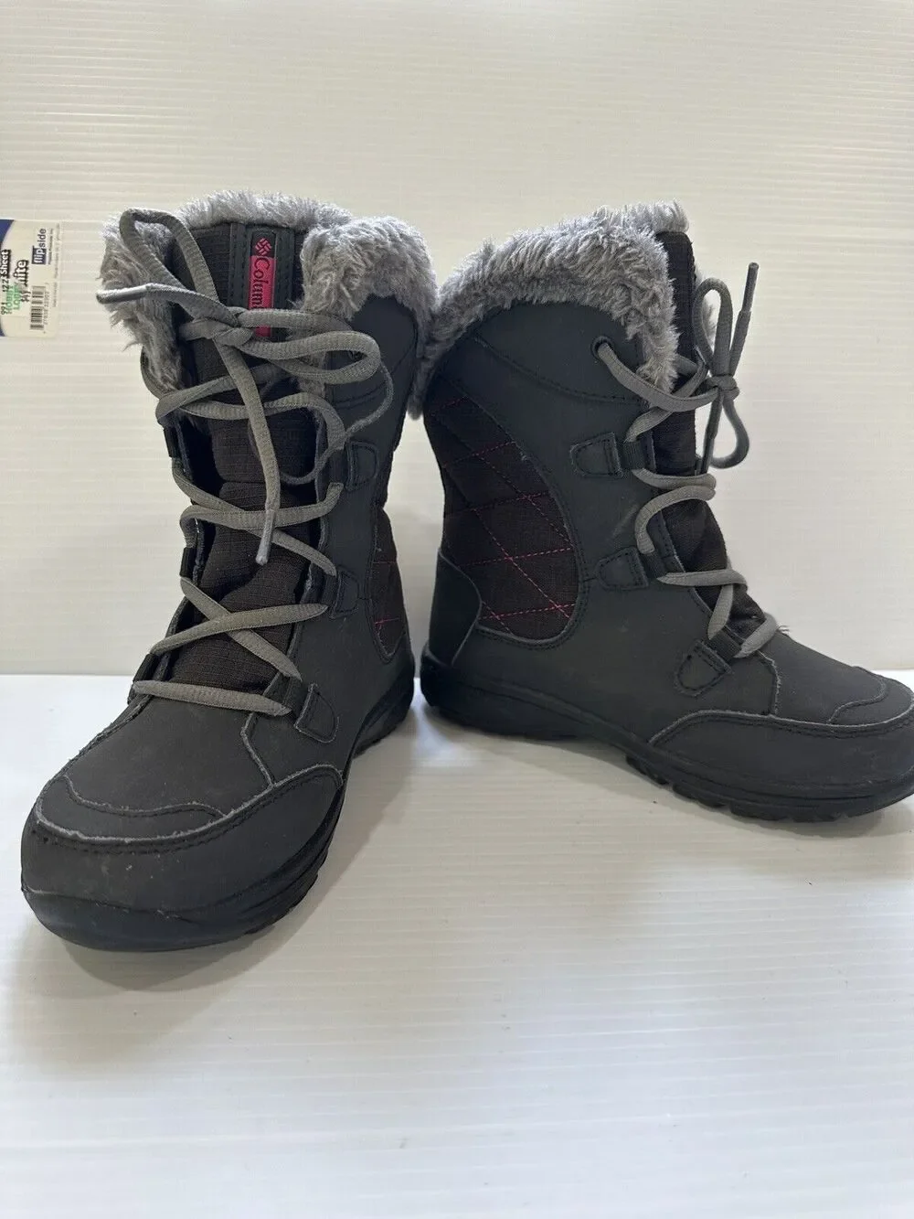 Columbia Ice Maiden Lace II BY1331-011 Winter Boot Girl's Size 1